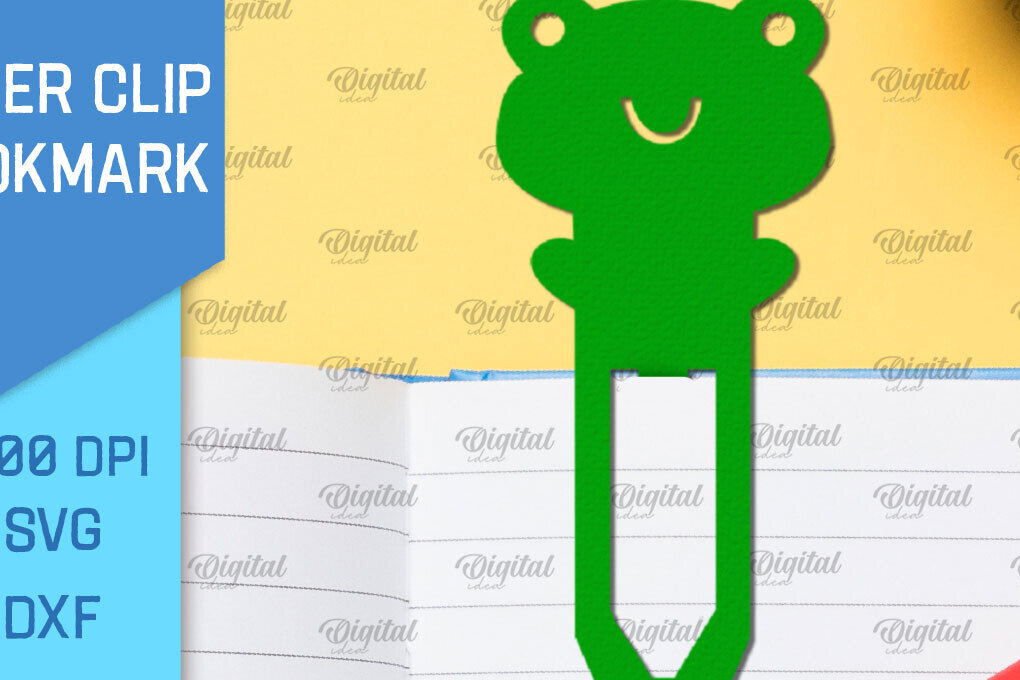 Σετ των 2 Intra απο ξύλο plywood 3mm-4mm πάχος – Σελιδοδείκτης κλιπ κοπής χαρτιού. Frog Δίασταση  20x20 cm INTRAFABR-89268100