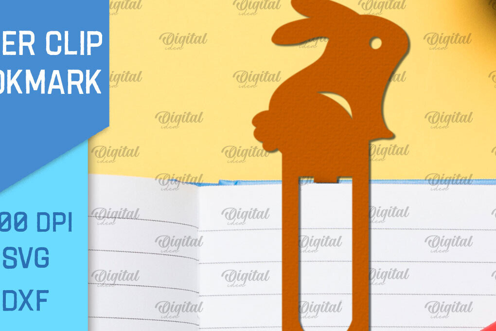 Σετ των 2 Intra απο ξύλο plywood 3mm-4mm πάχος – Σελιδοδείκτης κλιπ κοπής χαρτιού. Κουνέλι Δίασταση  20x20 cm INTRAFABR-89432463