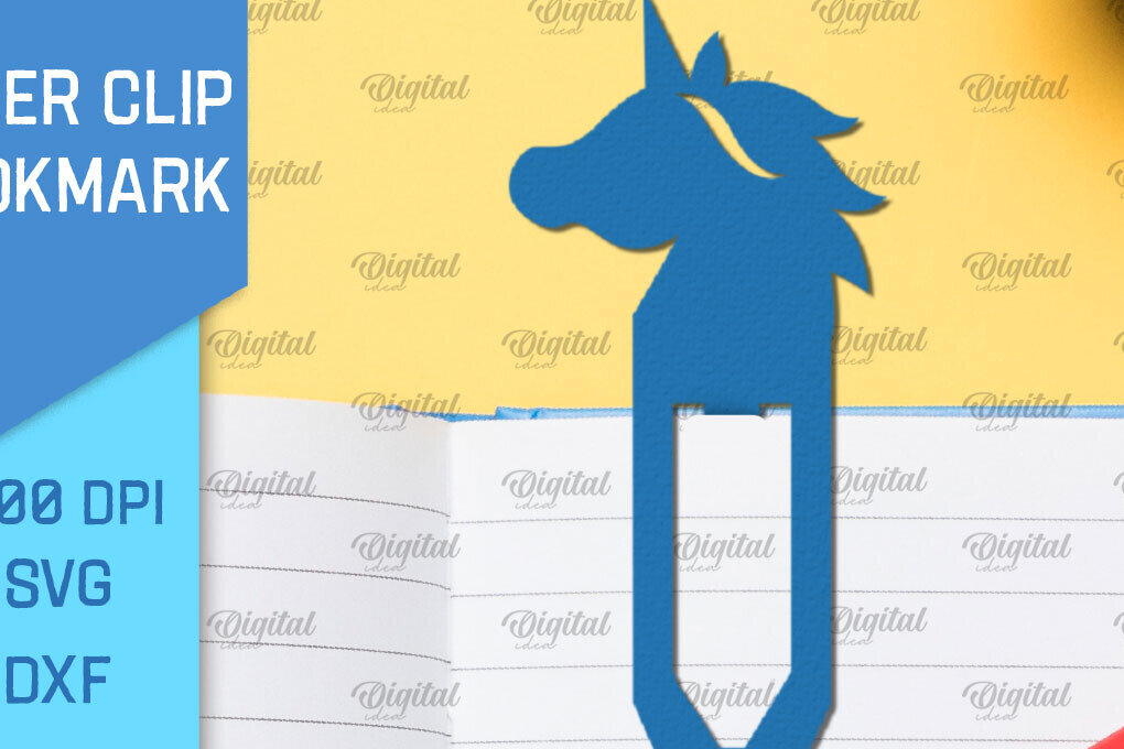 Σετ των 2 Intra απο ξύλο plywood 3mm-4mm πάχος – Σελιδοδείκτης κλιπ κοπής χαρτιού. Unicorn Δίασταση  20x20 cm INTRAFABR-89267930