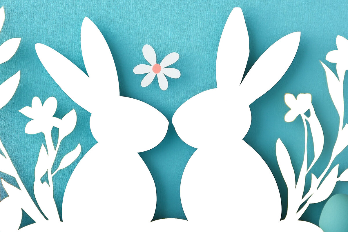 Σετ των 2 Intra απο ξύλο plywood 3mm-4mm πάχος – Paper Cut Paper Day Δίασταση  20x20 cm INTRAFABR-116450164