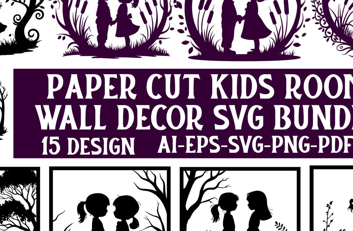 Intra απο ξύλο plywood 3mm-4mm πάχος – Πακέτο διακόσμησης τοίχου παιδικού δωματίου Paper Cut Δίασταση  40x30 cm INTRAFABR-115373923