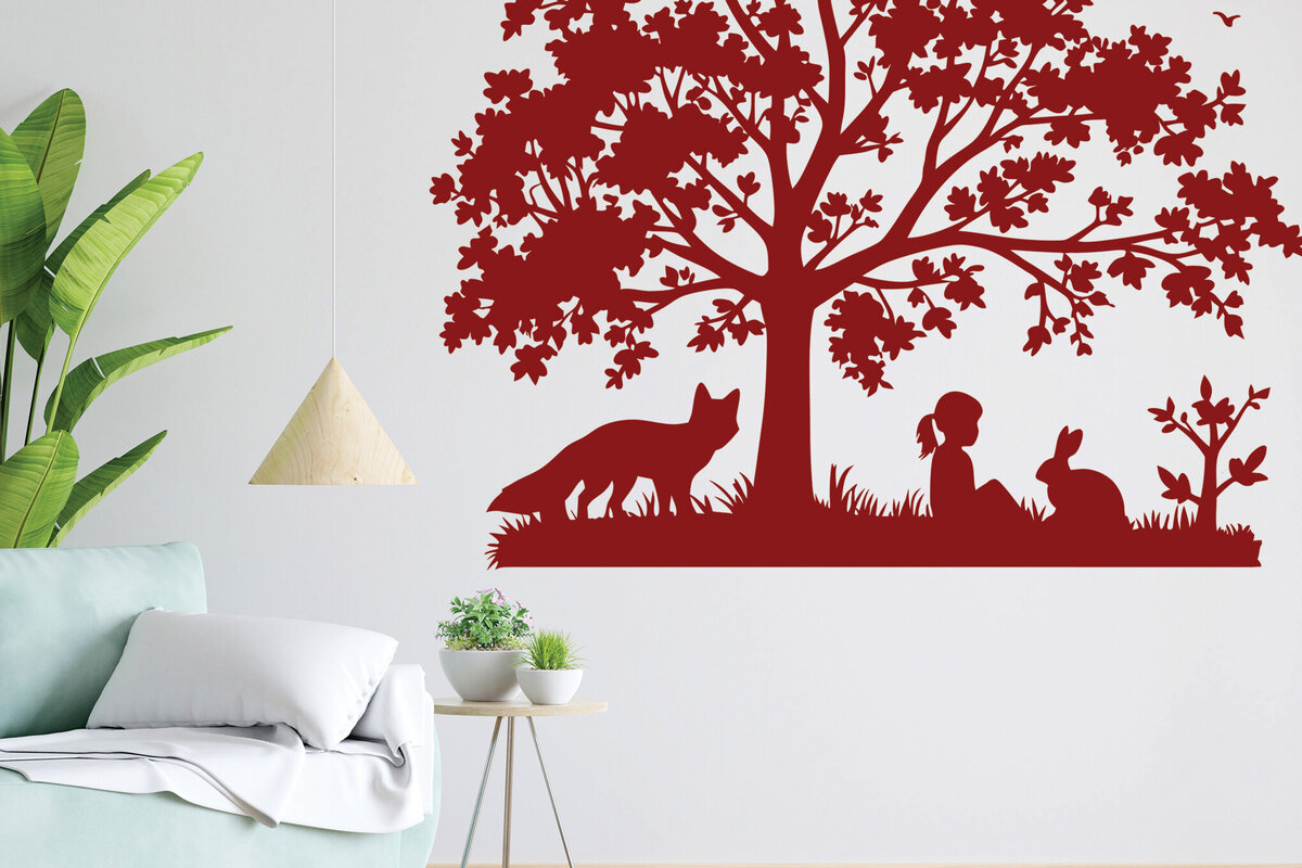 Intra απο ξύλο plywood 3mm-4mm πάχος – Διακόσμηση τοίχου παιδικού δωματίου Paper Cut 11 Δίασταση  40x30 cm INTRAFABR-115767008