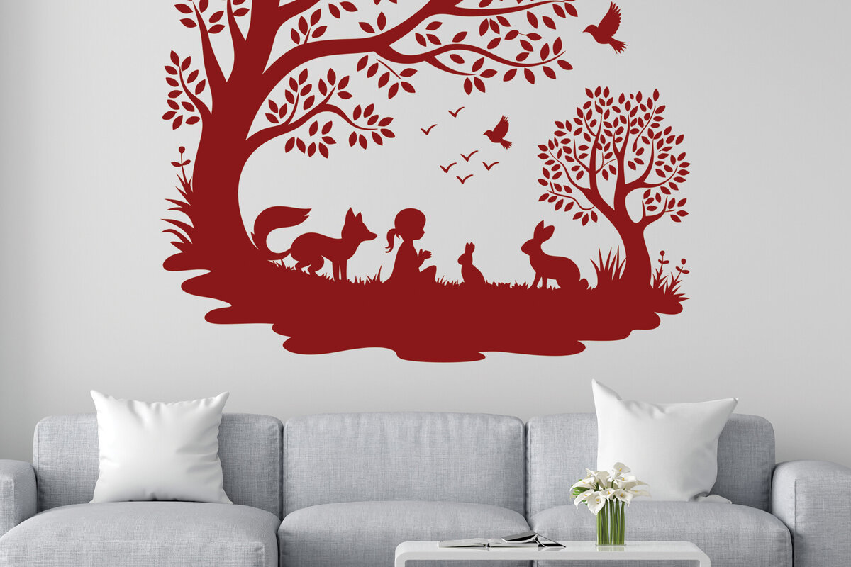 Intra απο ξύλο plywood 3mm-4mm πάχος – Διακόσμηση τοίχου παιδικού δωματίου Paper Cut 12 Δίασταση  40x30 cm INTRAFABR-115767801