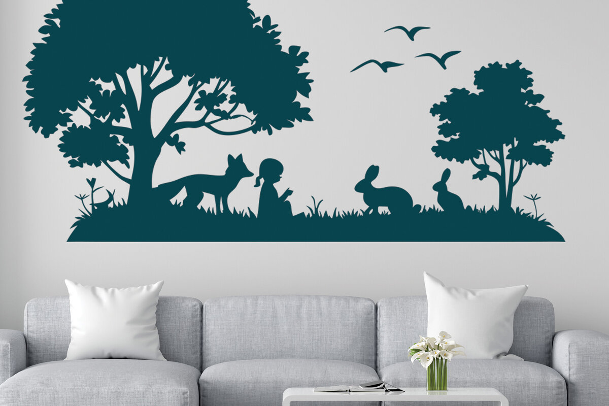 Intra απο ξύλο plywood 3mm-4mm πάχος – Διακόσμηση τοίχου παιδικού δωματίου Paper Cut 13 Δίασταση  40x30 cm INTRAFABR-115767952