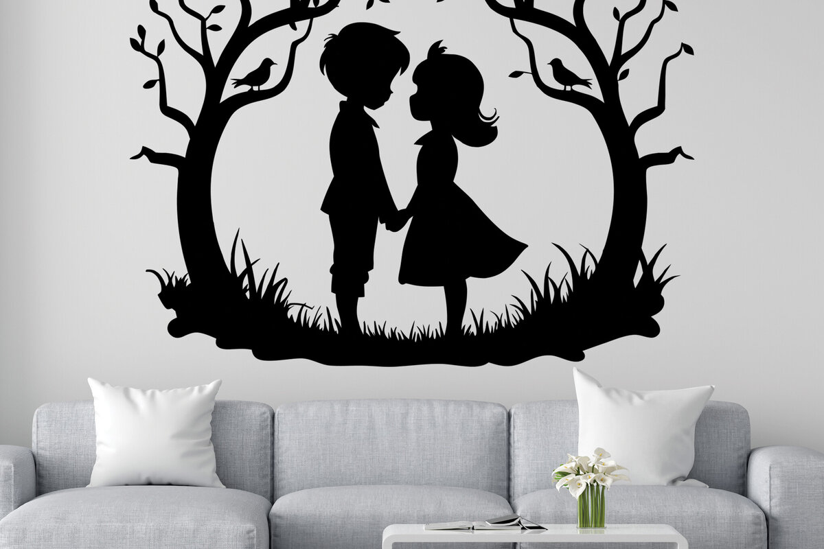 Intra απο ξύλο plywood 3mm-4mm πάχος – Διακόσμηση τοίχου παιδικού δωματίου Paper Cut 23 Δίασταση  40x30 cm INTRAFABR-115974276