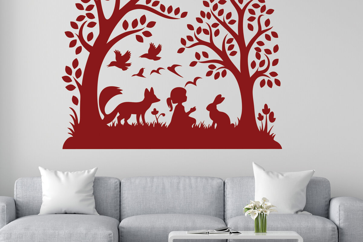 Intra απο ξύλο plywood 3mm-4mm πάχος – Διακόσμηση τοίχου παιδικού δωματίου Paper Cut 8 Δίασταση  40x30 cm INTRAFABR-115713109