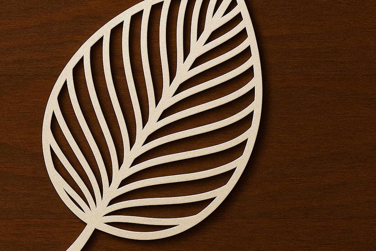 Σετ των 2 Intra απο ξύλο plywood 3mm-4mm πάχος – Αρχείο κομμένου φύλλου με χαρτί Δίασταση  20x20 cm INTRAFABR-120007166