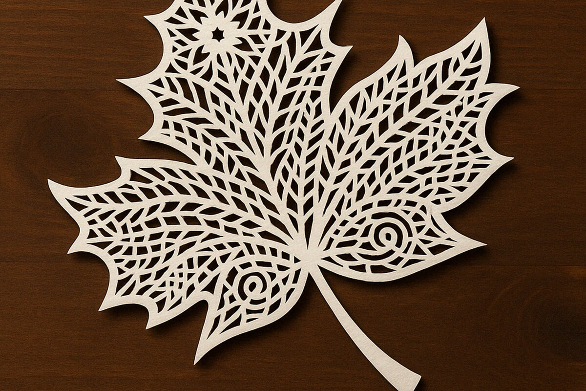 Σετ των 2 Intra απο ξύλο plywood 3mm-4mm πάχος – Αρχείο κομμένου φύλλου με χαρτί Δίασταση  20x20 cm INTRAFABR-120007750