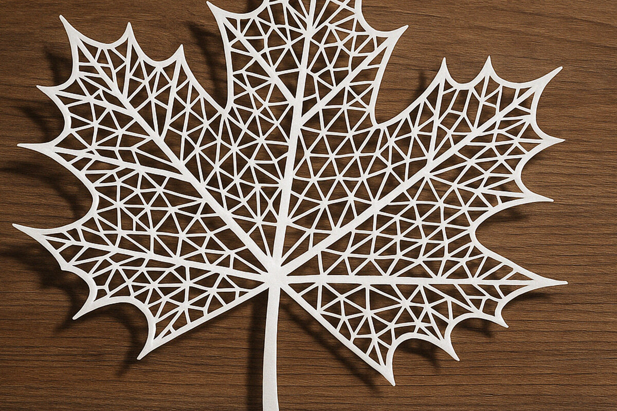 Σετ των 2 Intra απο ξύλο plywood 3mm-4mm πάχος – Αρχείο κομμένου φύλλου με χαρτί Δίασταση  20x20 cm INTRAFABR-120003927