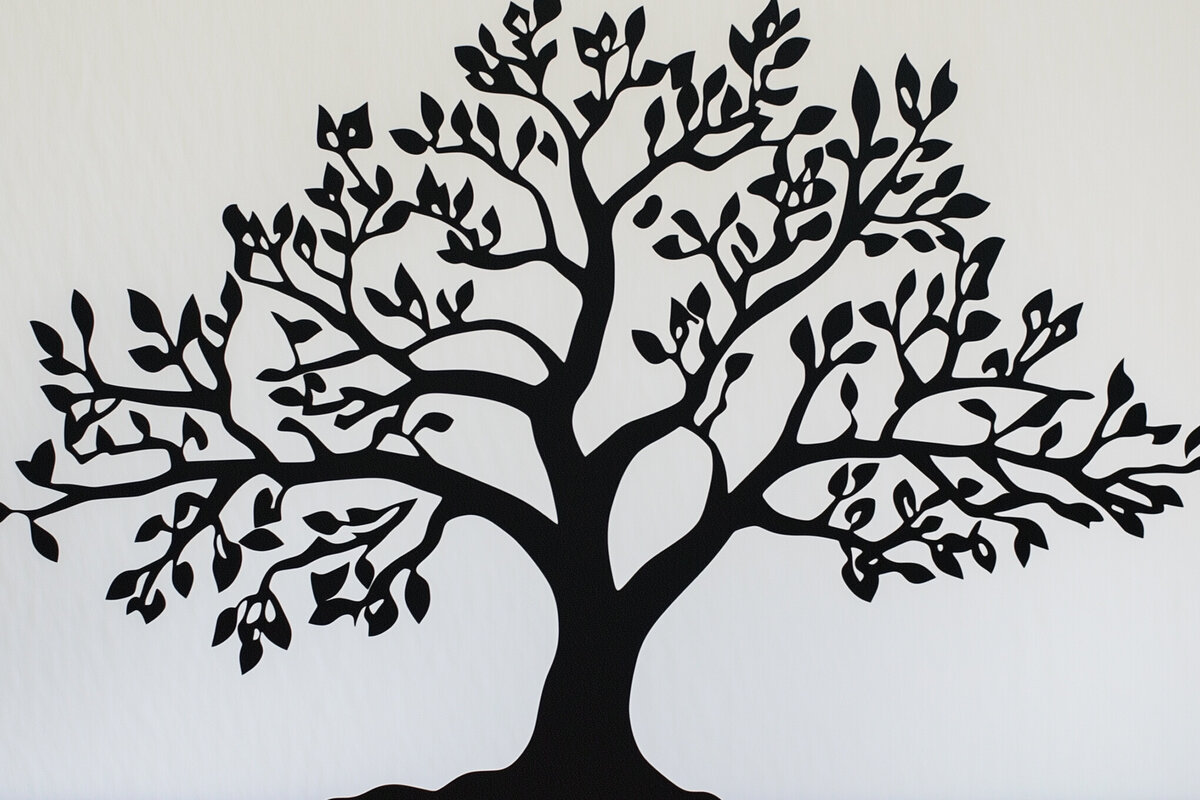 Intra απο ξύλο plywood 3mm-4mm πάχος – Διακόσμηση τοίχου δέντρου σε χαρτί Δίασταση  40x30 cm INTRAFABR-108517868