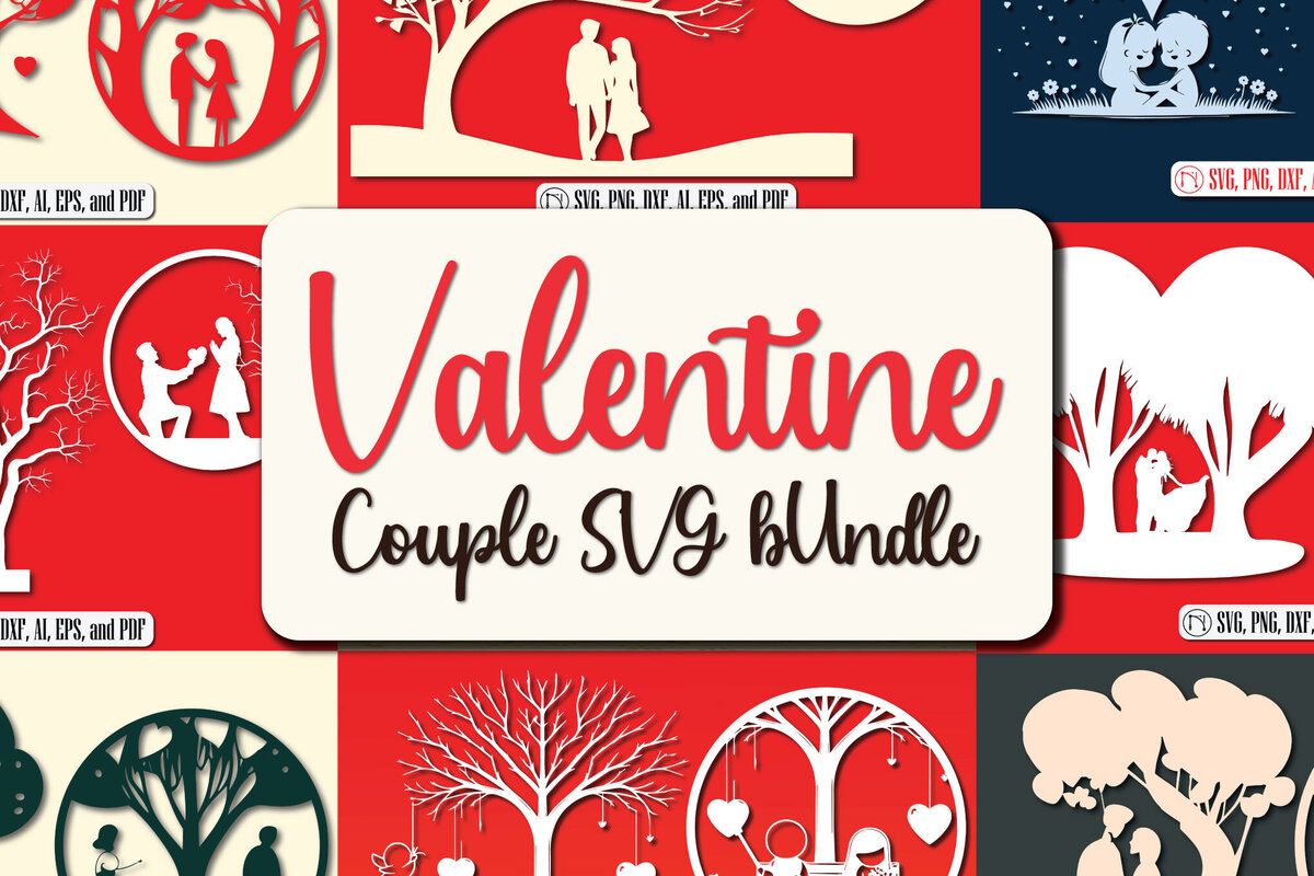 Σετ των 2 Intra απο ξύλο plywood 3mm-4mm πάχος – Paper Cut Valentine Decor Bundle Δίασταση  20x20 cm INTRAFABR-88294019