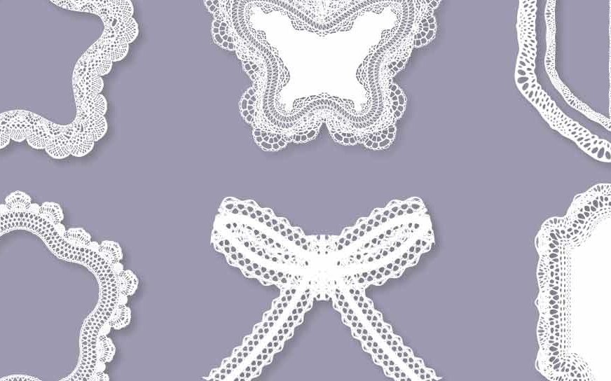 Σετ των 2 Intra απο ξύλο plywood 3mm-4mm πάχος – Πακέτο σχεδίου δαντέλας με κοπή χαρτιού/λέιζερ Δίασταση  20x20 cm INTRAFABR-77702637