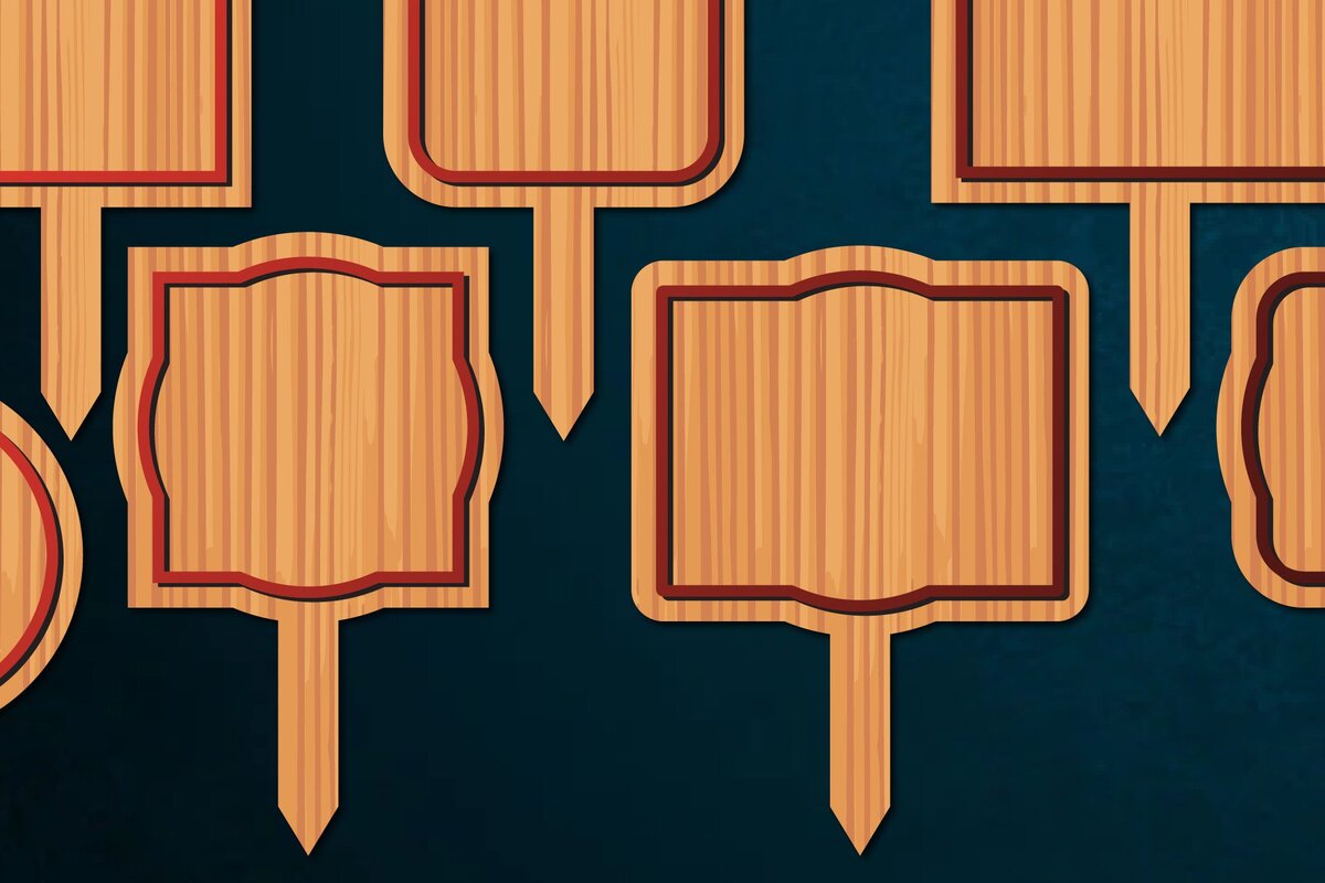 Σετ των 2 Intra απο ξύλο plywood 3mm-4mm πάχος – Πακέτο Stake με κοπή χαρτιού/λέιζερ Δίασταση  20x20 cm INTRAFABR-36264075