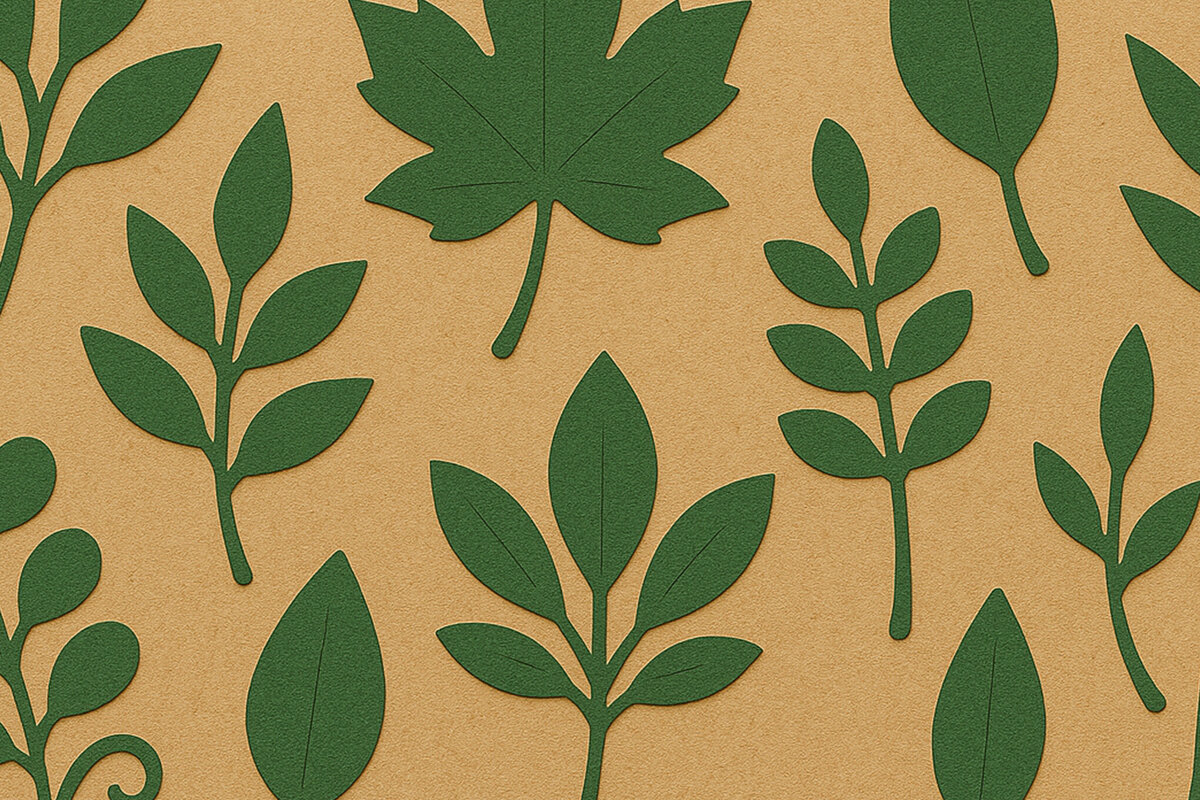 Σετ των 2 Intra απο ξύλο plywood 3mm-4mm πάχος – Πρότυπο δέσμης φύλλων χαρτιού Δίασταση  20x20 cm INTRAFABR-124375853