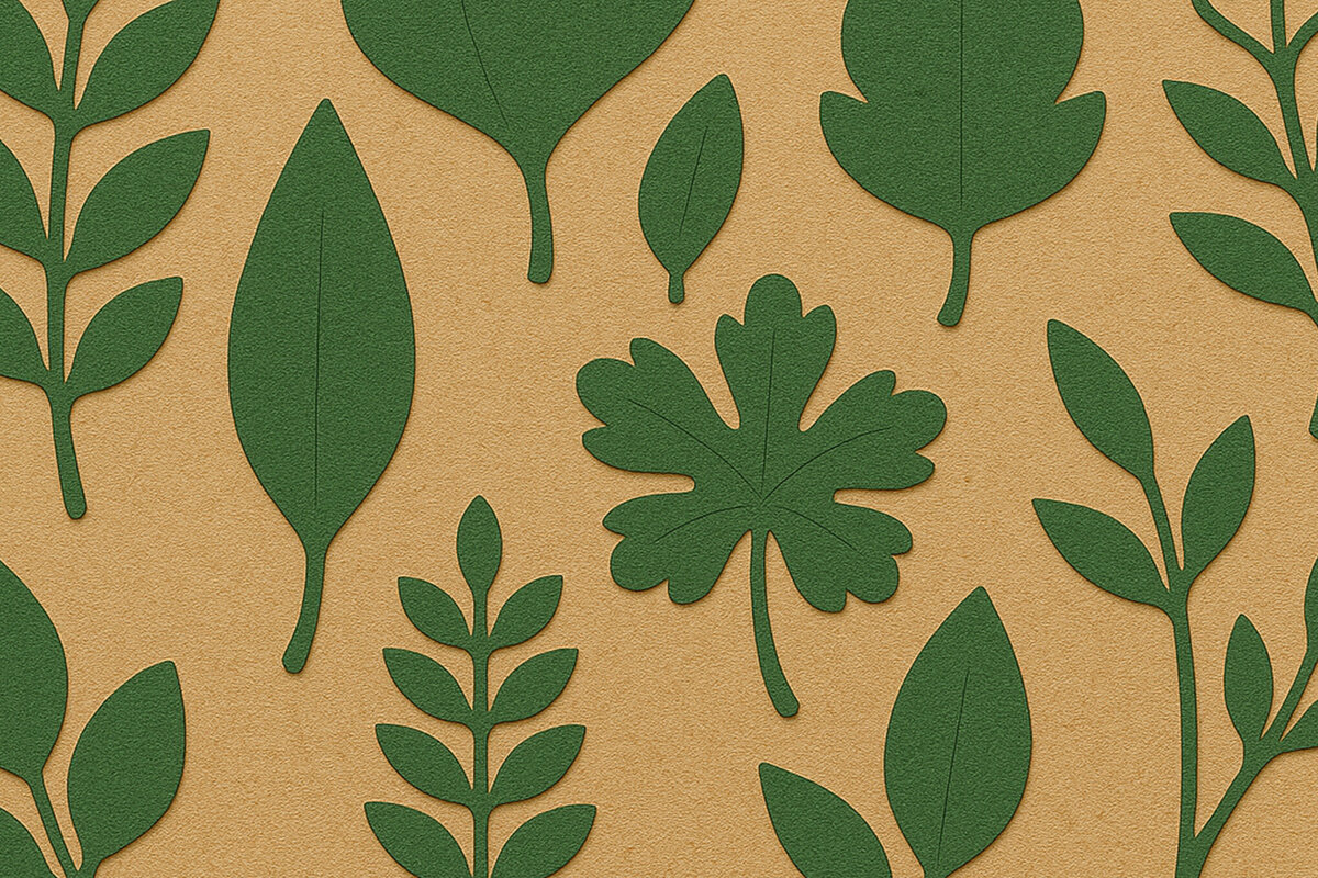 Σετ των 2 Intra απο ξύλο plywood 3mm-4mm πάχος – Πρότυπο δέσμης φύλλων χαρτιού Δίασταση  20x20 cm INTRAFABR-124375874