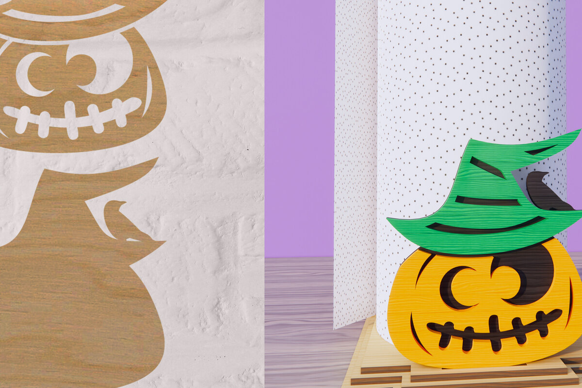 Σετ των 2 Intra απο ξύλο plywood 3mm-4mm πάχος – Χάρτινες θήκες για ρολό πετσέτας κοπής με λέιζερ Δίασταση  20x20 cm INTRAFABR-79646461