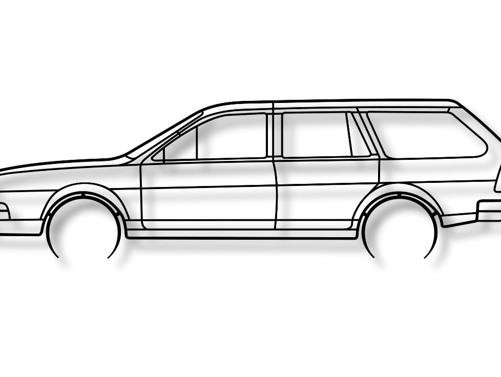 Σετ των 2 Intra απο ξύλο plywood 3mm-4mm πάχος – Passat B2 διανυσματικό  αυτοκινήτου Δίασταση  20x20 cm INTRAFABR-117341294