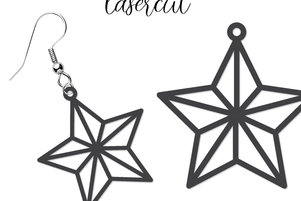 Σετ των 3 Intra απο ξύλο plywood 3mm-4mm πάχος – Patriotic Earrings Lasercut Δίασταση  5x5 cm INTRAFABR-123652736