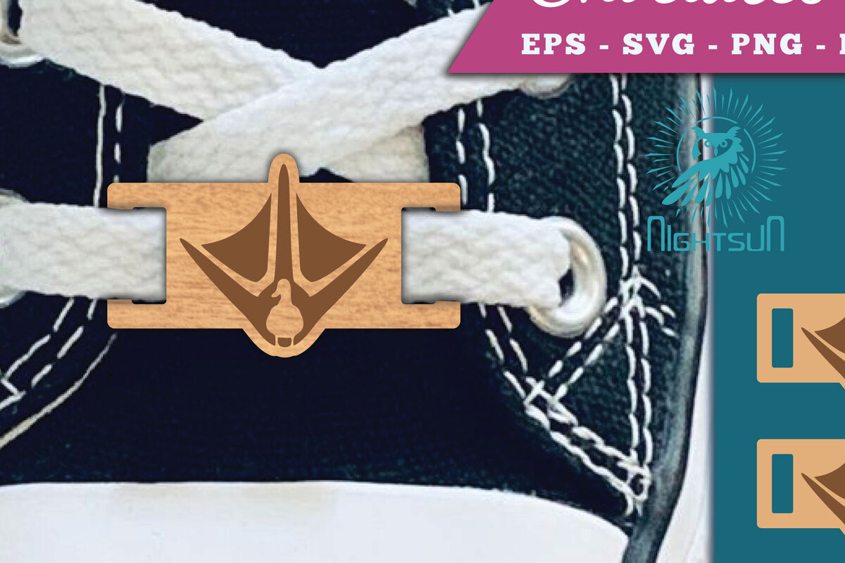 Σετ των 2 Intra απο ξύλο plywood 3mm-4mm πάχος – Κορδόνια παπουτσιών Paw Duck Ετικέτες Δίασταση  20x20 cm INTRAFABR-112295462