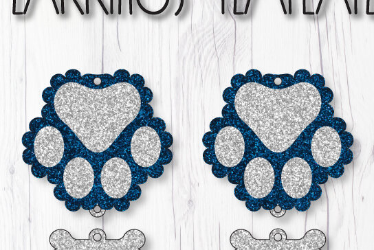 Σετ των 3 Intra απο ξύλο plywood 3mm-4mm πάχος – Πρότυπο σκουλαρίκια ποδιών Δίασταση  5x5 cm INTRAFABR-8047812