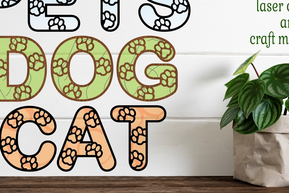 Σετ των 2 Intra απο ξύλο plywood 3mm-4mm πάχος – Σετ αλφαβήτου γραμμάτων εκτύπωσης ποδιών. 26 γράμμα Δίασταση  20x20 cm INTRAFABR-75061483