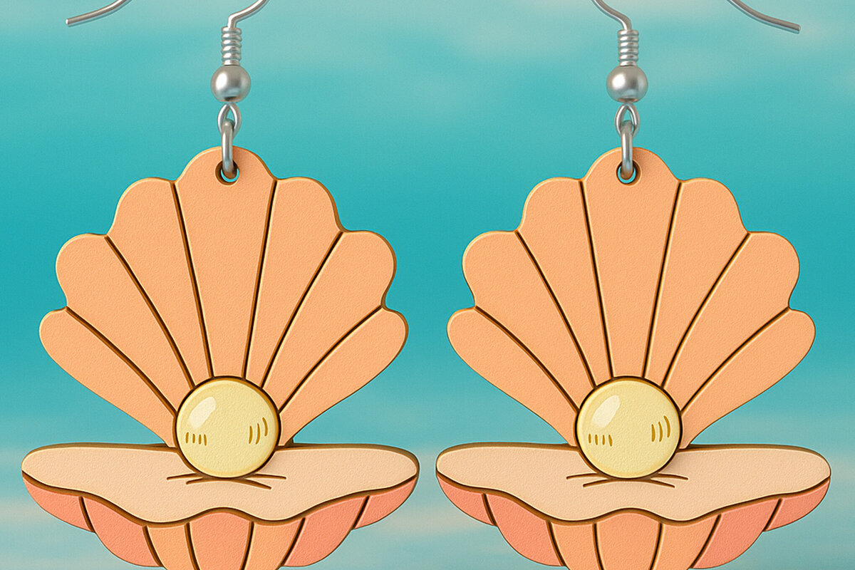 Σετ των 3 Intra απο ξύλο plywood 3mm-4mm πάχος – Pearl Shell Earrings File Δίασταση  5x5 cm INTRAFABR-123757397