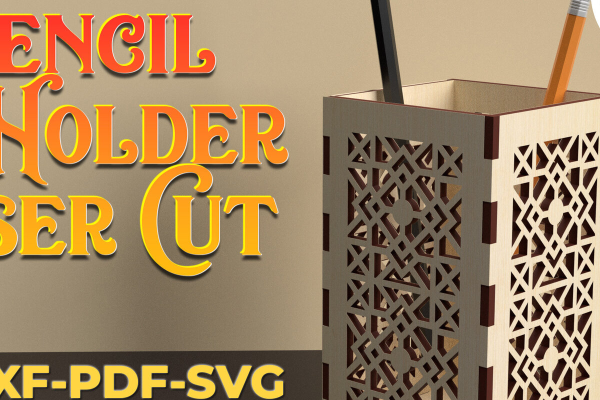 Σετ των 2 Intra απο ξύλο plywood 3mm-4mm πάχος – Στήριγμα στυλό με Design 07 Δίασταση  40x30 cm INTRAFABR-73932040