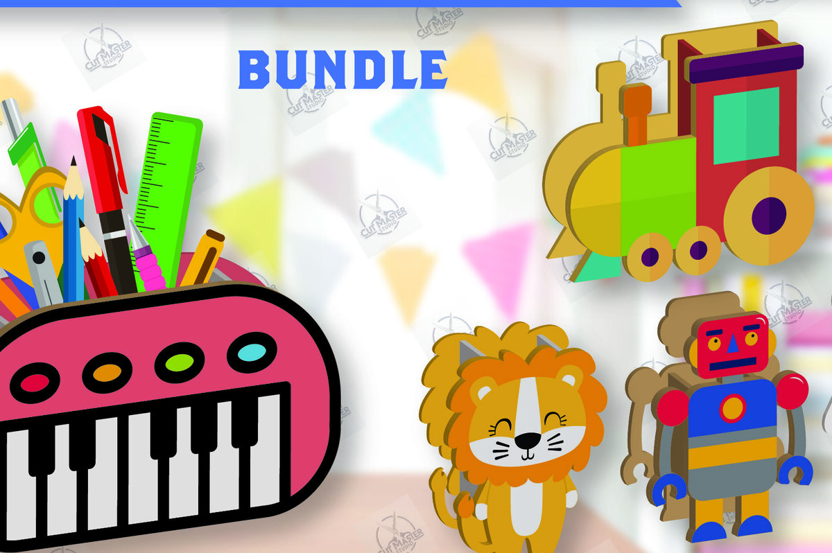 Σετ των 2 Intra απο ξύλο plywood 3mm-4mm πάχος – Μολυβοθήκη | Πακέτο Stand στυλό Δίασταση  20x20 cm INTRAFABR-112460015