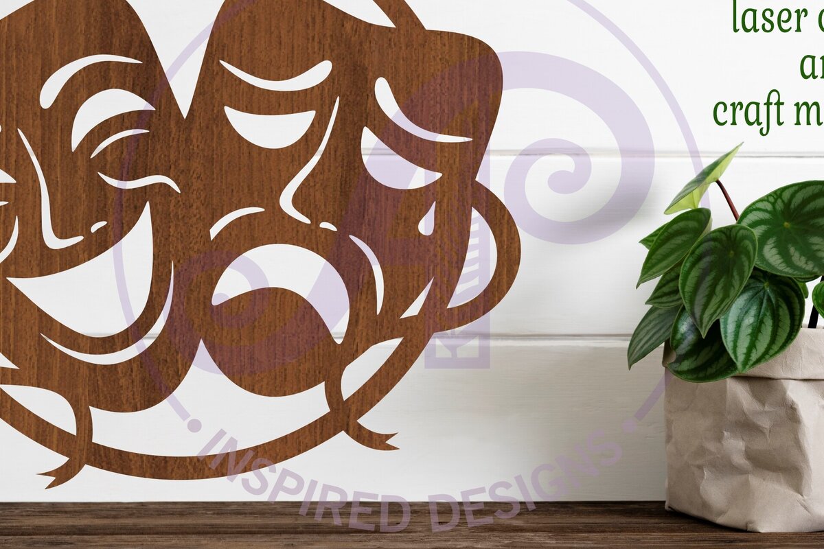 Intra απο ξύλο plywood 3mm-4mm πάχος – Πινακίδα Τέχνης Τοίχου Performing Arts, Αρχείο. Δίασταση  40x30 cm INTRAFABR-104405045