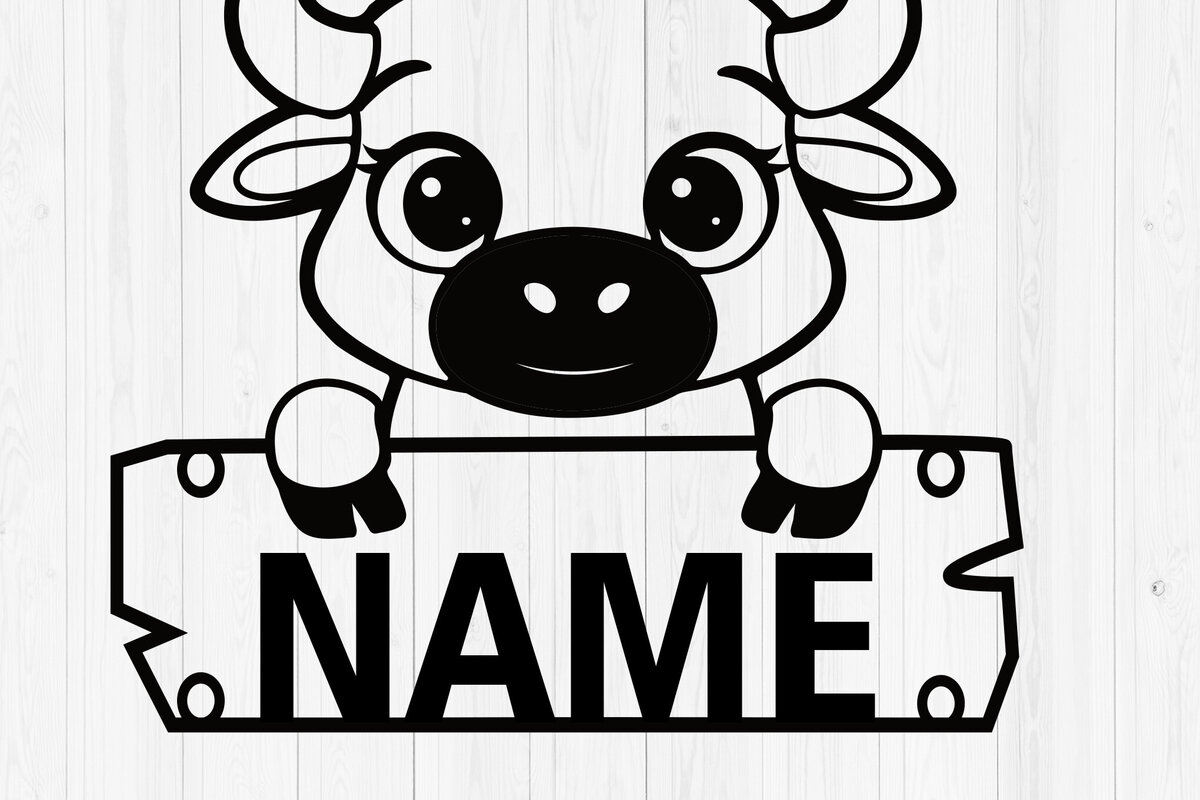 Σετ των 2 Intra απο ξύλο plywood 3mm-4mm πάχος – Εξατομικευμένη πινακίδα ονόματος Buffalo Δίασταση  20x20 cm INTRAFABR-117898684