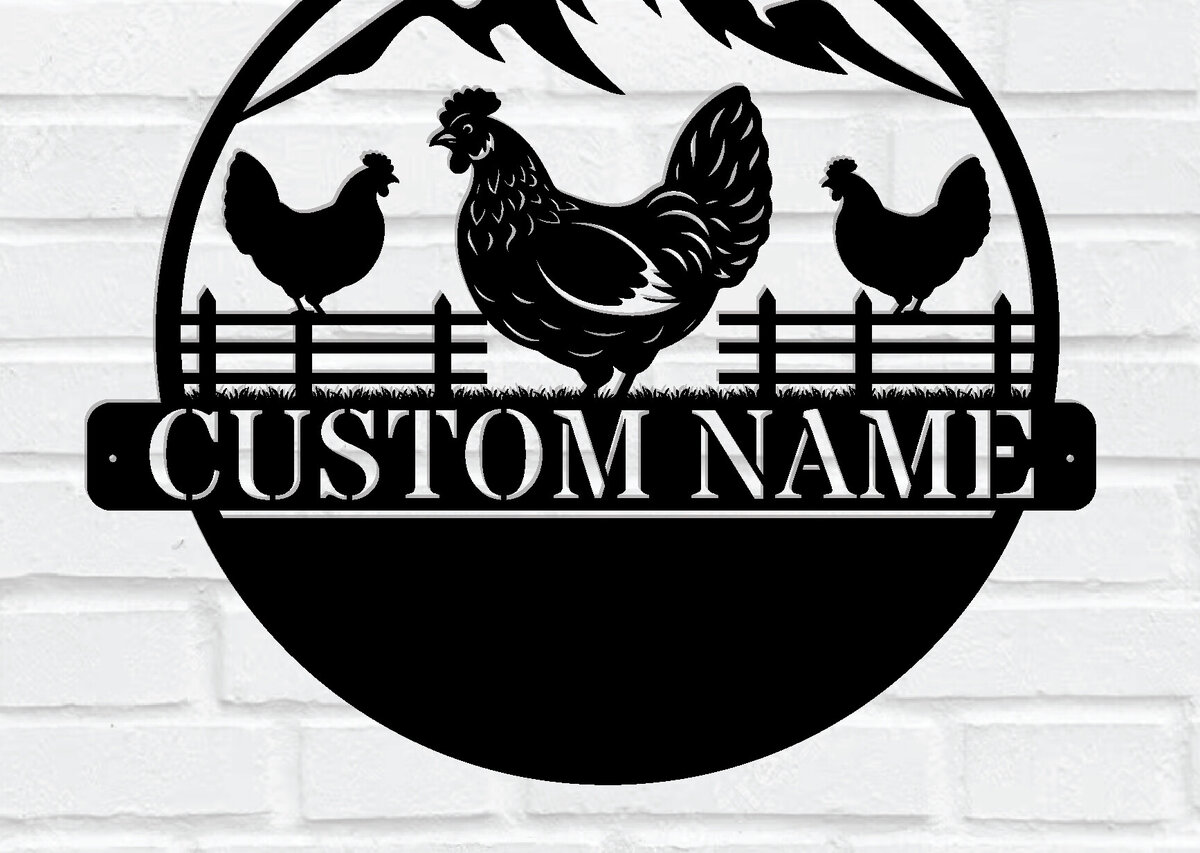 Σετ των 2 Intra απο ξύλο plywood 3mm-4mm πάχος – Εξατομικευμένη  επιγραφή κοτέτσι Δίασταση  20x20 cm INTRAFABR-113845887