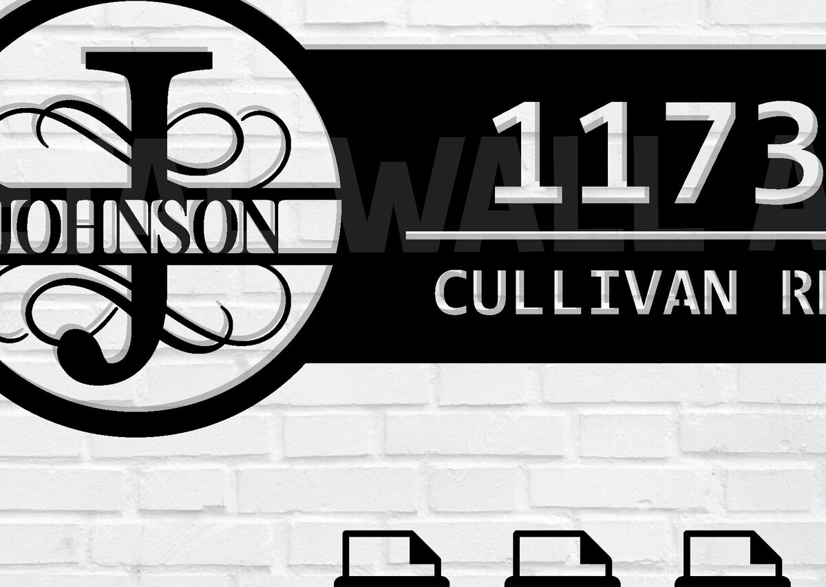 Σετ των 2 Intra απο ξύλο plywood 3mm-4mm πάχος – Εξατομικευμένη προσαρμοσμένη  πινακίδα διεύθυνσης Δίασταση  20x20 cm INTRAFABR-104166636