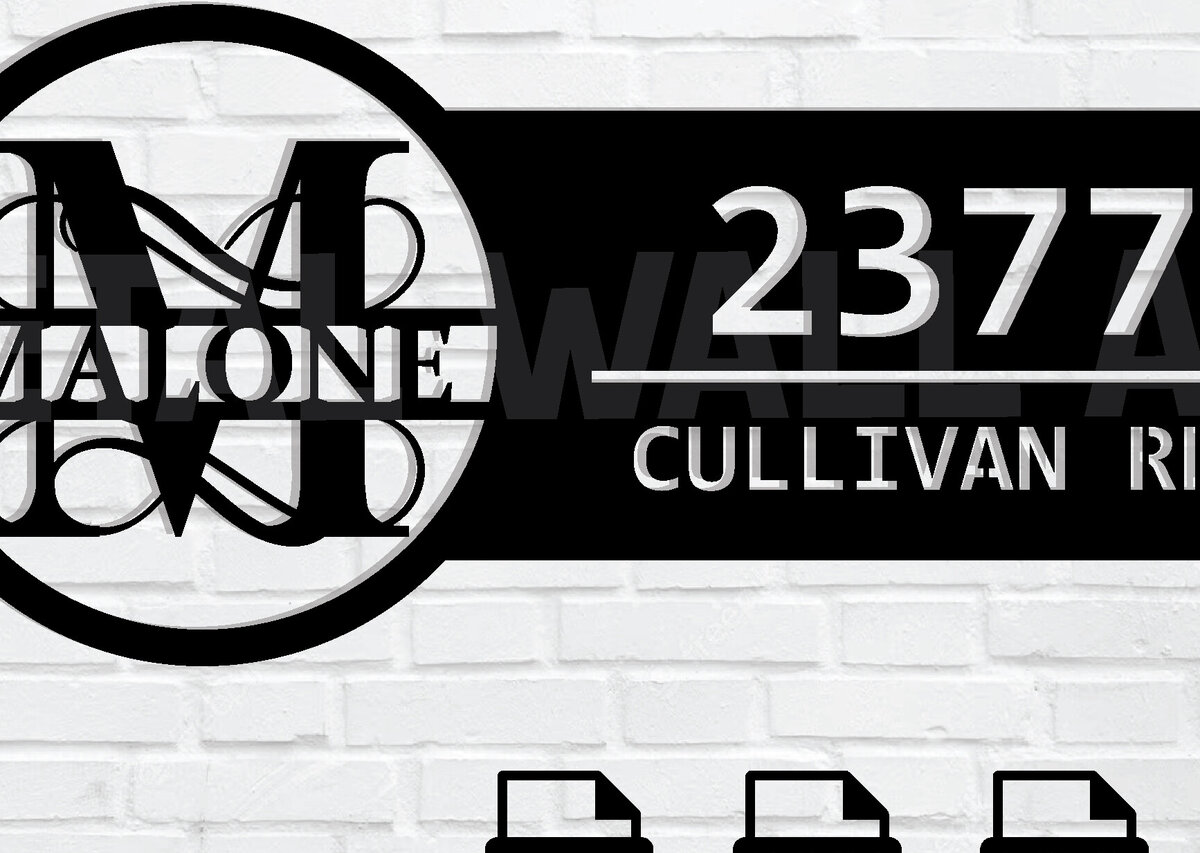 Σετ των 2 Intra απο ξύλο plywood 3mm-4mm πάχος – Εξατομικευμένη προσαρμοσμένη  πινακίδα διεύθυνσης Δίασταση  20x20 cm INTRAFABR-105108168