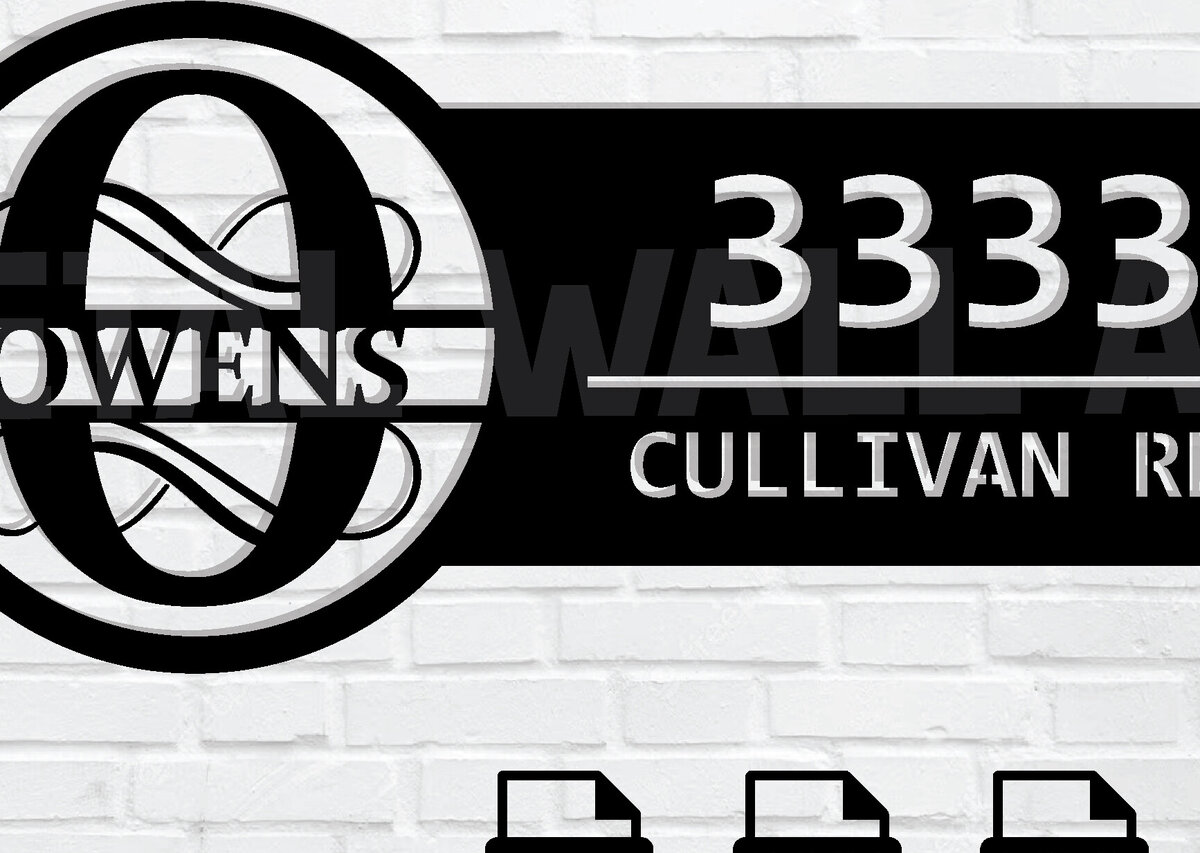 Σετ των 2 Intra απο ξύλο plywood 3mm-4mm πάχος – Εξατομικευμένη προσαρμοσμένη  πινακίδα διεύθυνσης Δίασταση  20x20 cm INTRAFABR-105108242