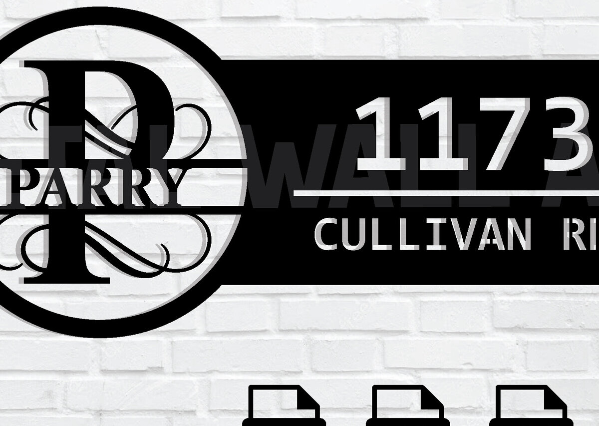 Σετ των 2 Intra απο ξύλο plywood 3mm-4mm πάχος – Εξατομικευμένη προσαρμοσμένη  πινακίδα διεύθυνσης Δίασταση  20x20 cm INTRAFABR-105108294