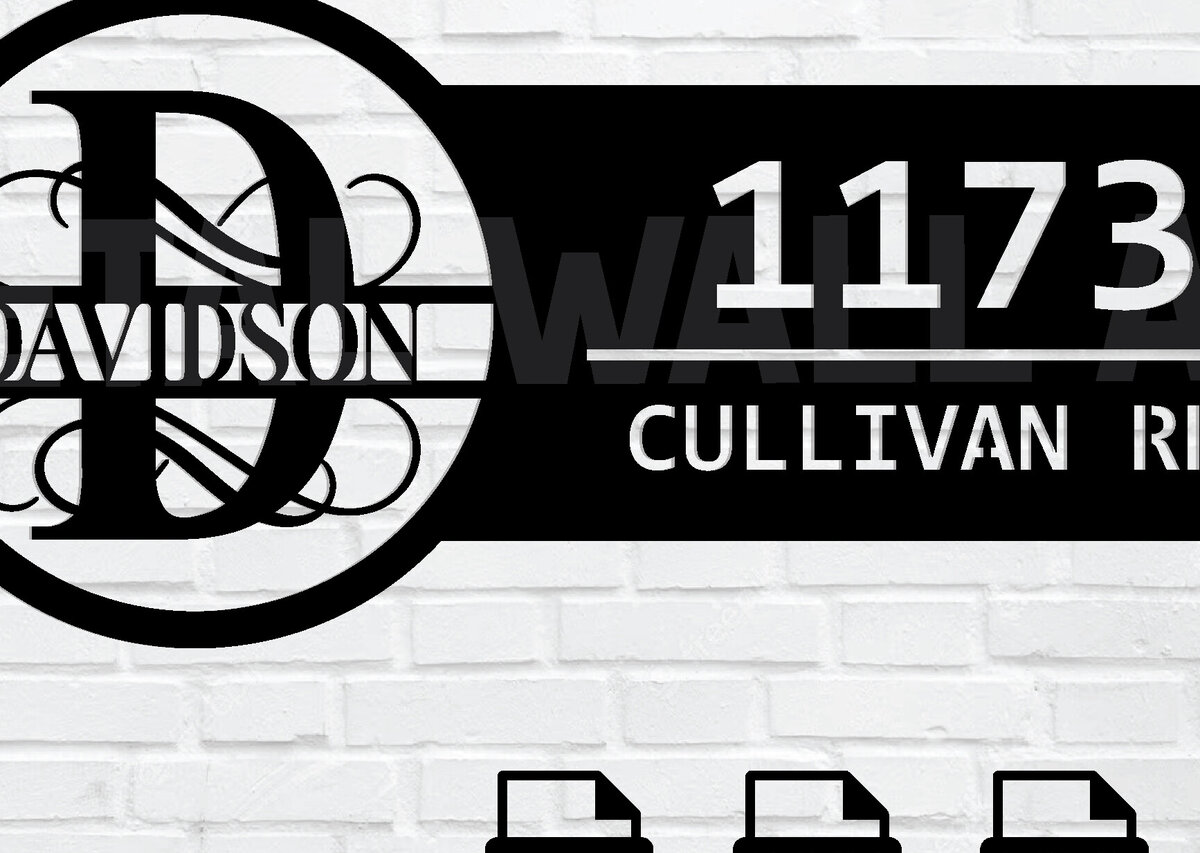 Σετ των 2 Intra απο ξύλο plywood 3mm-4mm πάχος – Εξατομικευμένη προσαρμοσμένη  πινακίδα διεύθυνσης Δίασταση  20x20 cm INTRAFABR-104165780