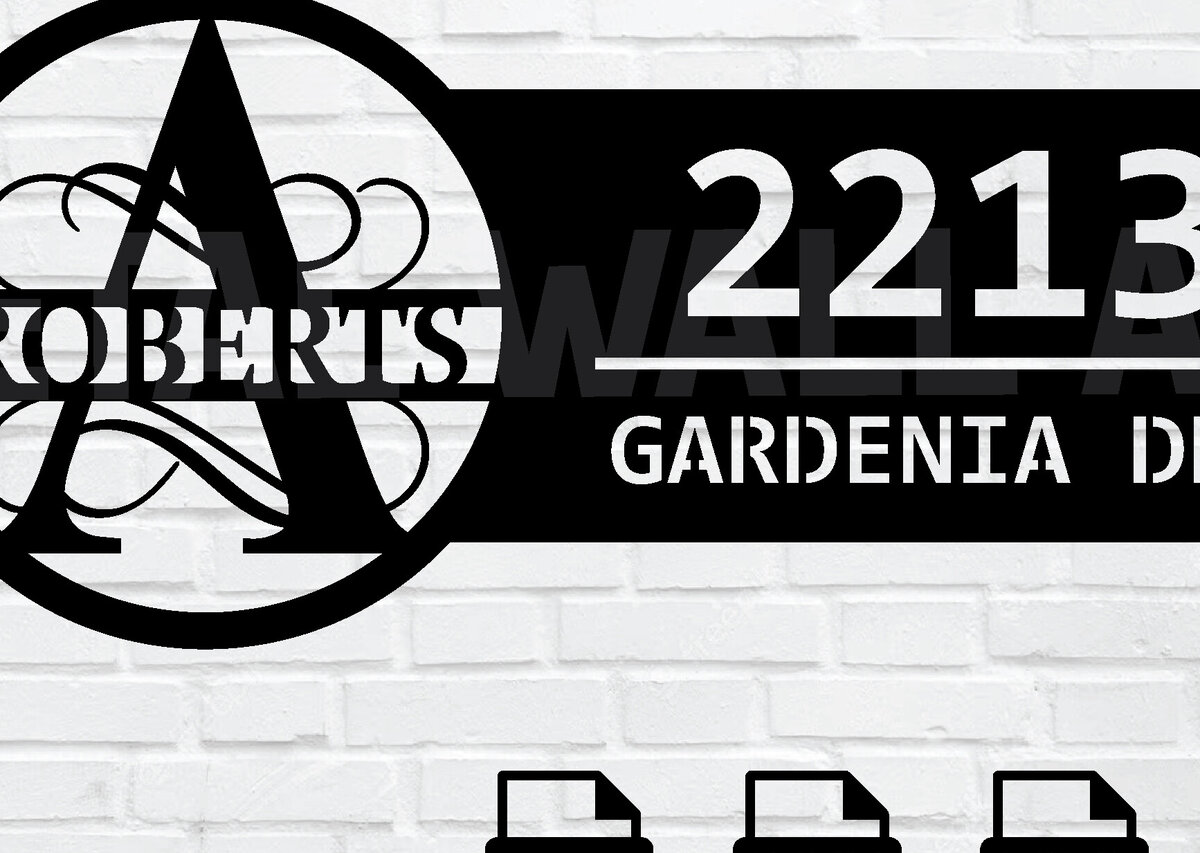 Σετ των 2 Intra απο ξύλο plywood 3mm-4mm πάχος – Εξατομικευμένη προσαρμοσμένη  πινακίδα διεύθυνσης Δίασταση  20x20 cm INTRAFABR-104164944