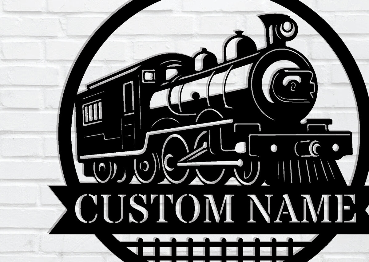 Σετ των 2 Intra απο ξύλο plywood 3mm-4mm πάχος – Εξατομικευμένη προσαρμοσμένη  πινακίδα τρένου Δίασταση  20x20 cm INTRAFABR-106720590