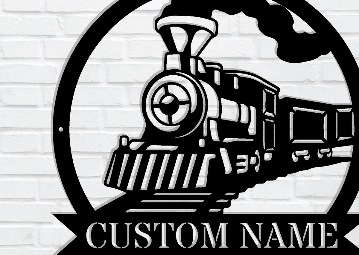 Σετ των 2 Intra απο ξύλο plywood 3mm-4mm πάχος – Εξατομικευμένη προσαρμοσμένη  πινακίδα τρένου Δίασταση  20x20 cm INTRAFABR-106720289