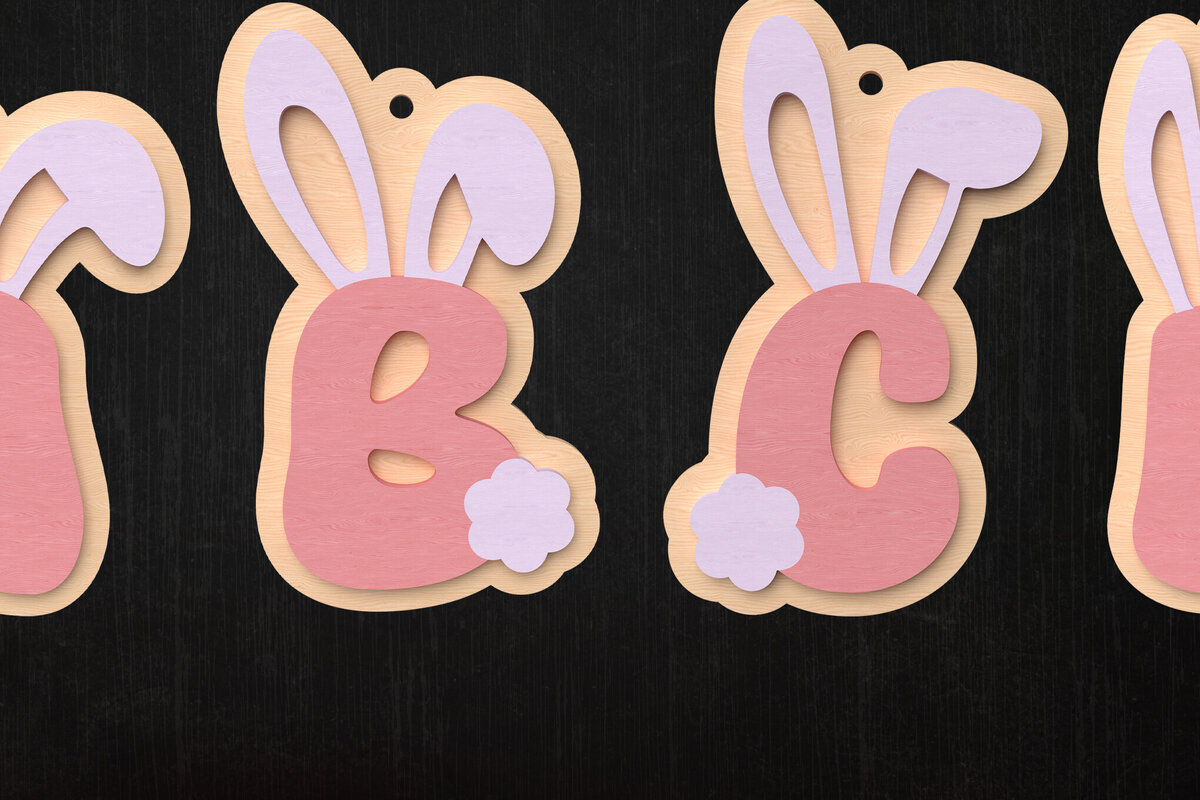 Σετ των 2 Intra απο ξύλο plywood 3mm-4mm πάχος – Εξατομικευμένο Πασχαλινό Καλάθι Ετικέτα Δίασταση  20x20 cm INTRAFABR-115518717