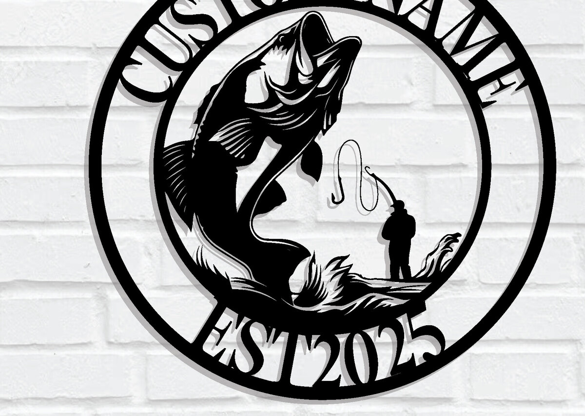 Σετ των 2 Intra απο ξύλο plywood 3mm-4mm πάχος – Εξατομικευμένη  πινακίδα Fish Δίασταση  20x20 cm INTRAFABR-116074687