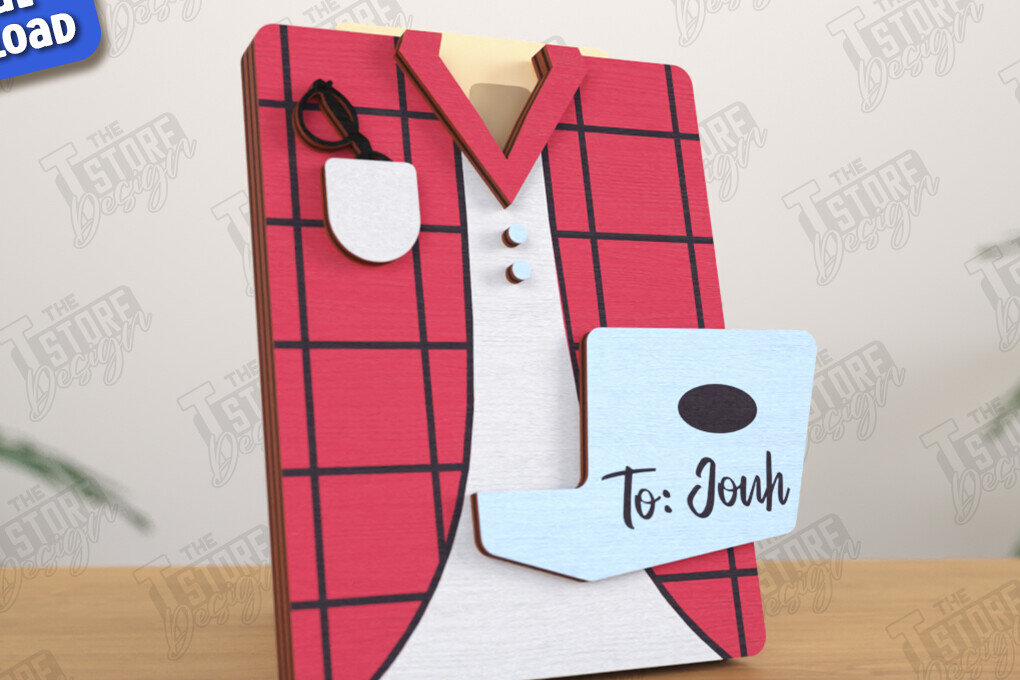 Σετ των 2 Intra απο ξύλο plywood 3mm-4mm πάχος – Εξατομικευμένη Δωροκάρτα | Ιδέα δώρου | CNC Δίασταση  20x20 cm INTRAFABR-119196410