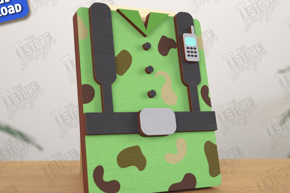 Σετ των 2 Intra απο ξύλο plywood 3mm-4mm πάχος – Εξατομικευμένη Δωροκάρτα | Ιδέα δώρου | CNC Δίασταση  20x20 cm INTRAFABR-119196418