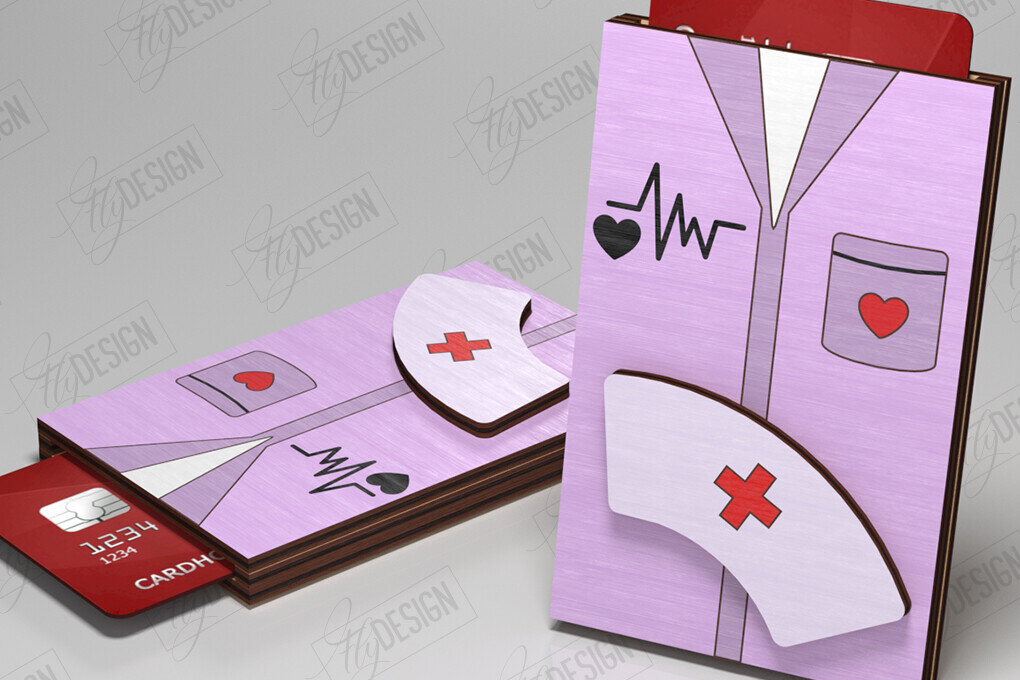 Σετ των 2 Intra απο ξύλο plywood 3mm-4mm πάχος – Εξατομικευμένη θήκη δωροκάρτας |Gift Idea Δίασταση  20x20 cm INTRAFABR-121357060