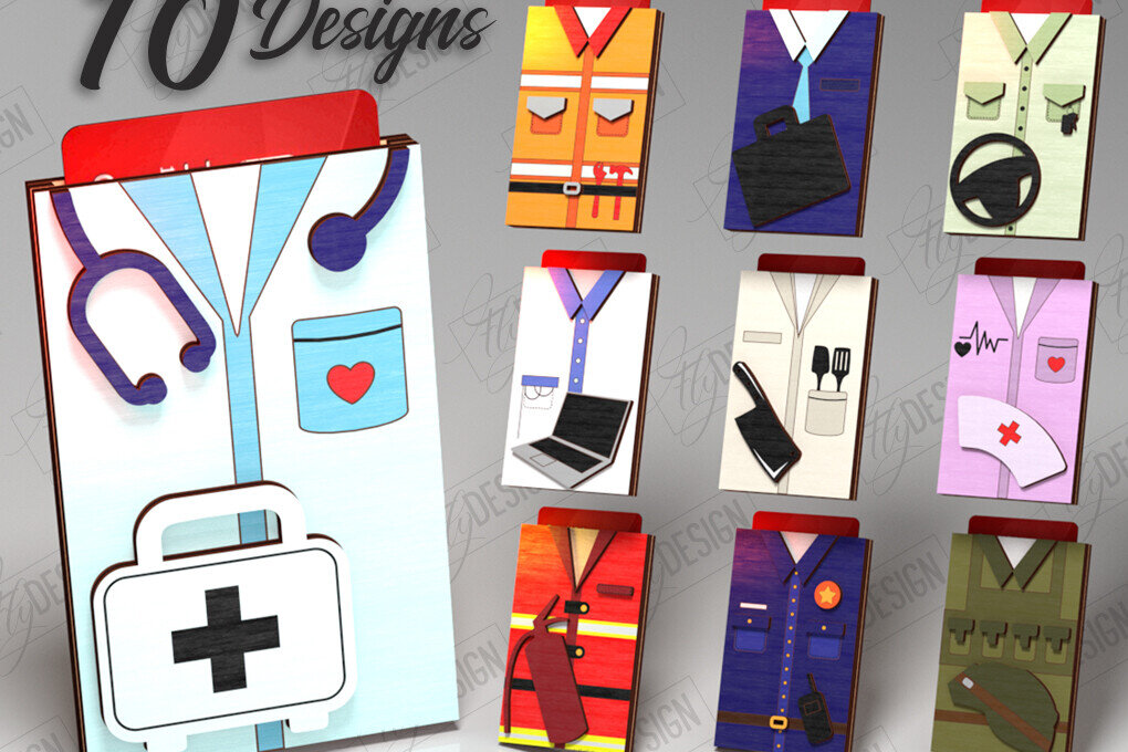 Σετ των 2 Intra απο ξύλο plywood 3mm-4mm πάχος – Πακέτο εξατομικευμένων δωροκαρτών Δίασταση  20x20 cm INTRAFABR-121357191