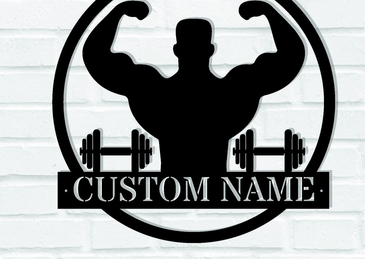 Σετ των 2 Intra απο ξύλο plywood 3mm-4mm πάχος – Εξατομικευμένη  πινακίδα ονομασίας γυμναστηρίου Δίασταση  20x20 cm INTRAFABR-111655560