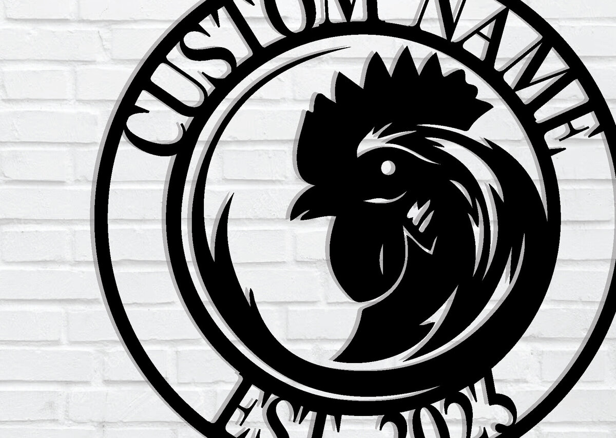 Σετ των 2 Intra απο ξύλο plywood 3mm-4mm πάχος – Εξατομικευμένη  πινακίδα ονόματος κοτόπουλου Δίασταση  20x20 cm INTRAFABR-105589990