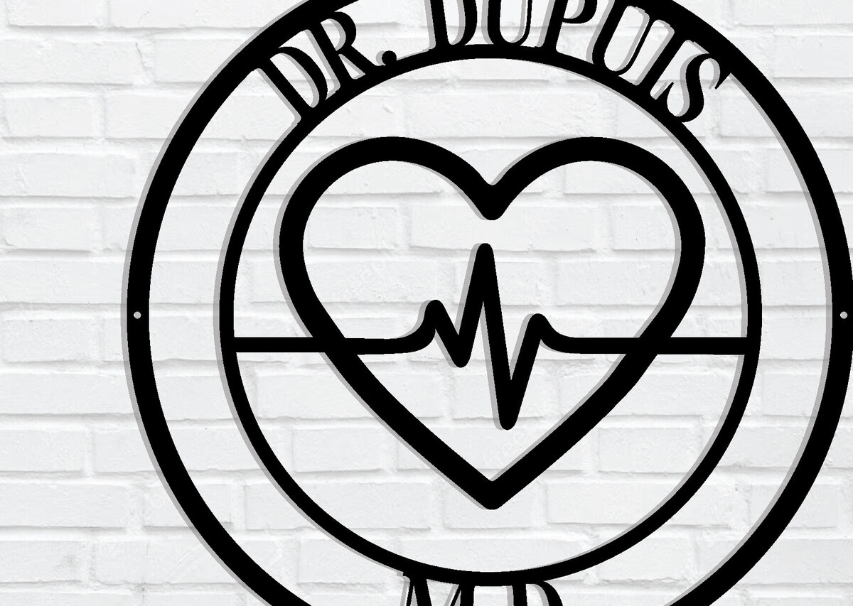 Σετ των 2 Intra απο ξύλο plywood 3mm-4mm πάχος – Εξατομικευμένη  επιγραφή Nurse Heart Δίασταση  20x20 cm INTRAFABR-106328132