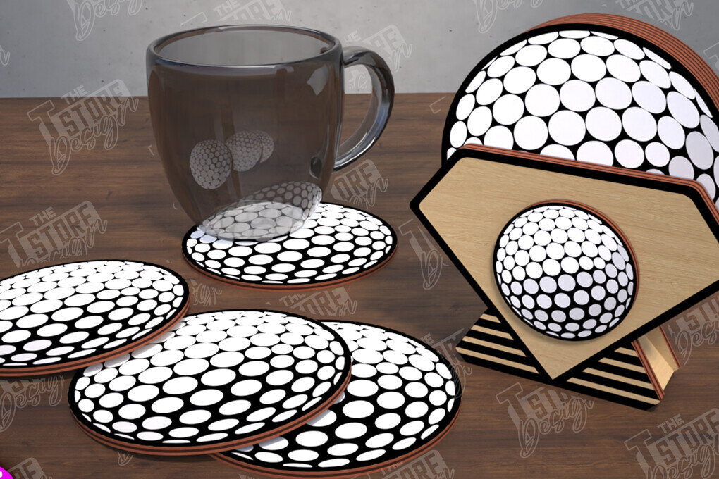 Σετ των 2 Intra απο ξύλο plywood 3mm-4mm πάχος – Εξατομικευμένο αθλητικό σουβέρ | Φίλαθλοι Δίασταση  20x20 cm INTRAFABR-108850229