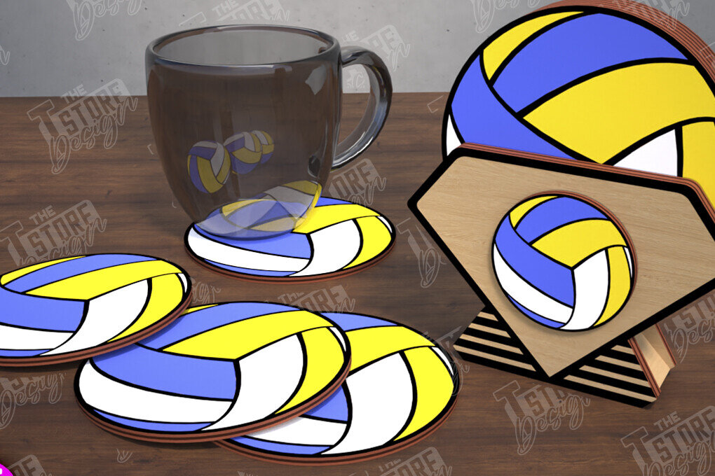 Σετ των 2 Intra απο ξύλο plywood 3mm-4mm πάχος – Εξατομικευμένο αθλητικό σουβέρ | Φίλαθλοι Δίασταση  20x20 cm INTRAFABR-108850252